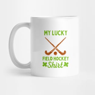 Lucky Field Hockey Tee Mug